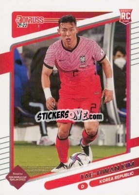 Figurina Tae-hwan Kim - Donruss Soccer Road to Qatar 2021-2022 - Panini