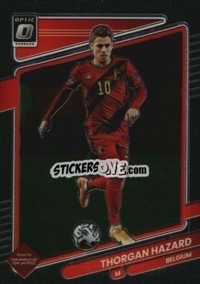Sticker Thorgan Hazard - Donruss Soccer Road to Qatar 2021-2022 n. 15o - Panini