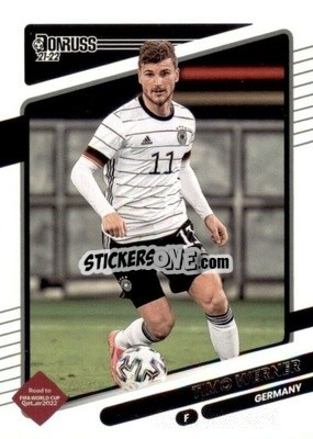 Sticker Timo Werner - Donruss Soccer Road to Qatar 2021-2022 - Panini