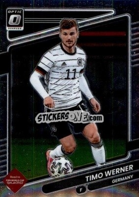 Sticker Timo Werner - Donruss Soccer Road to Qatar 2021-2022 n. 70o - Panini