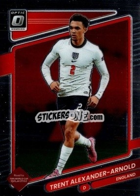 Sticker Trent Alexander-Arnold - Donruss Soccer Road to Qatar 2021-2022 n. 51o - Panini