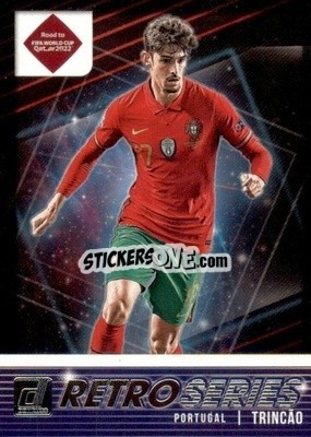 Sticker Trincao - Donruss Soccer Road to Qatar 2021-2022 n. 6rs - Panini