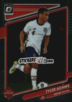 Sticker Tyler Adams - Donruss Soccer Road to Qatar 2021-2022 n. 166o - Panini