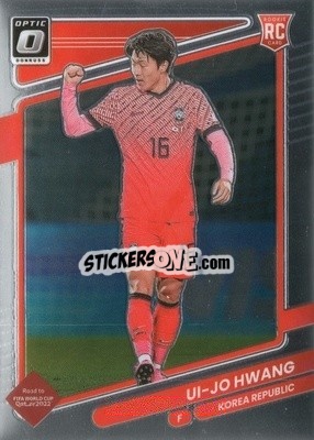 Sticker Ui-jo Hwang - Donruss Soccer Road to Qatar 2021-2022 n. 141o - Panini