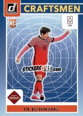 Sticker Ui-jo Hwang - Donruss Soccer Road to Qatar 2021-2022 - Panini