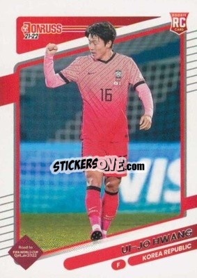 Sticker Ui-jo Hwang - Donruss Soccer Road to Qatar 2021-2022 n. 141 - Panini