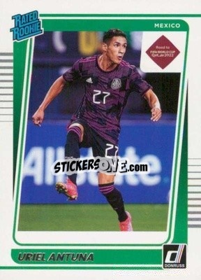Sticker Uriel Antuna - Donruss Soccer Road to Qatar 2021-2022 n. 198 - Panini