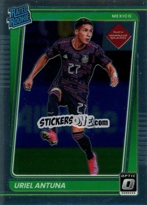 Sticker Uriel Antuna - Donruss Soccer Road to Qatar 2021-2022 n. 198o - Panini