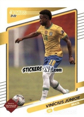 Sticker Vinicius Jr. - Donruss Soccer Road to Qatar 2021-2022 n. 26 - Panini
