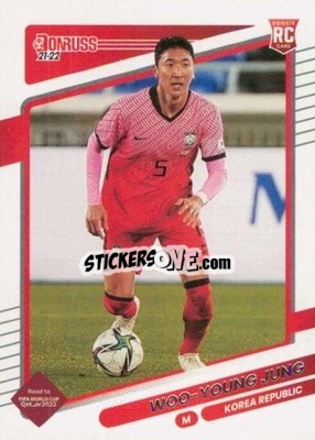 Sticker Woo-young Jung - Donruss Soccer Road to Qatar 2021-2022 n. 139 - Panini