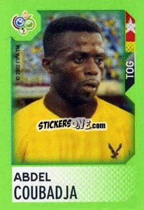 Cromo Abdel Coubadja - FIFA World Cup Germany 2006. Mini album n. 282 - Panini