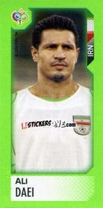 Sticker Ali Dael - FIFA World Cup Germany 2006. Mini album n. 154 - Panini