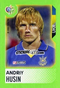 Sticker Andriy Husin - FIFA World Cup Germany 2006. Mini album n. 293 - Panini