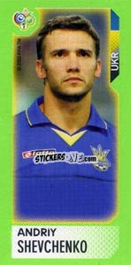 Sticker Andriy Shevchenko - FIFA World Cup Germany 2006. Mini album n. 297 - Panini