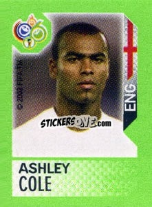 Sticker Ashley Cole - FIFA World Cup Germany 2006. Mini album n. 56 - Panini
