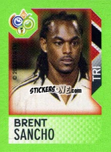 Sticker Brent Sancho - FIFA World Cup Germany 2006. Mini album n. 78 - Panini