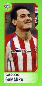 Sticker Carlos Gamarra - FIFA World Cup Germany 2006. Mini album n. 60 - Panini