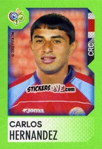Sticker Carlos Hernandez - FIFA World Cup Germany 2006. Mini album n. 18 - Panini