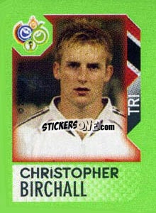 Sticker Christopher Birchall - FIFA World Cup Germany 2006. Mini album - Panini