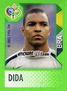 Sticker Dida - FIFA World Cup Germany 2006. Mini album - Panini