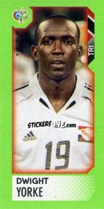 Sticker Dwight Yorke - FIFA World Cup Germany 2006. Mini album n. 77 - Panini