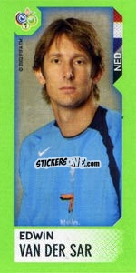 Sticker Edwin van der Sar - FIFA World Cup Germany 2006. Mini album n. 126 - Panini