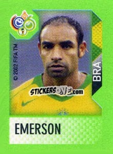 Figurina Emerson - FIFA World Cup Germany 2006. Mini album - Panini