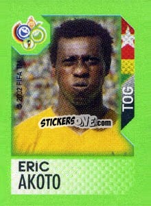 Figurina Eric Akoto - FIFA World Cup Germany 2006. Mini album n. 283 - Panini