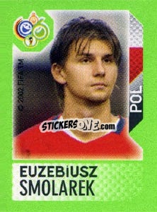 Sticker Euzebiusz Smolarek - FIFA World Cup Germany 2006. Mini album n. 35 - Panini