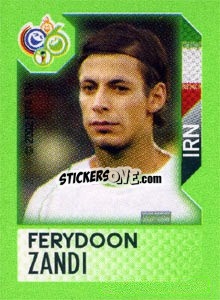 Sticker Ferydoon Zandi - FIFA World Cup Germany 2006. Mini album n. 158 - Panini