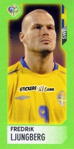 Sticker Fredrik Ljungberg - FIFA World Cup Germany 2006. Mini album n. 82 - Panini