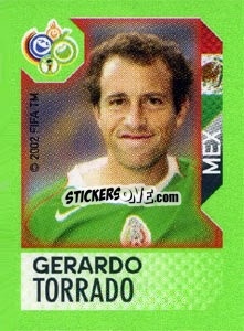 Sticker Gerardo Torrado - FIFA World Cup Germany 2006. Mini album n. 147 - Panini