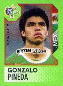 Sticker Gonzalo Pineda - FIFA World Cup Germany 2006. Mini album - Panini