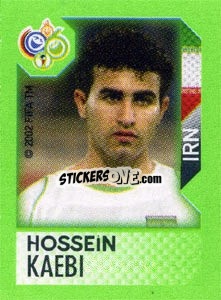 Cromo Hossein Kaebi - FIFA World Cup Germany 2006. Mini album - Panini