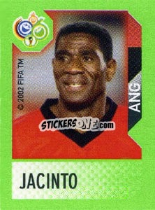 Sticker Jacinto - FIFA World Cup Germany 2006. Mini album n. 162 - Panini