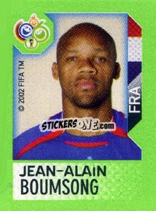Figurina Jean-Alain Boumsong - FIFA World Cup Germany 2006. Mini album - Panini