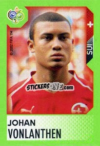 Sticker Johan Vonlanthen - FIFA World Cup Germany 2006. Mini album n. 263 - Panini