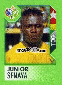 Sticker Junior Senaya - FIFA World Cup Germany 2006. Mini album n. 288 - Panini