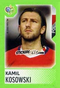 Sticker Kamil Kosowski - FIFA World Cup Germany 2006. Mini album - Panini