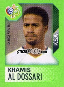 Sticker Khamis Al Dossari - FIFA World Cup Germany 2006. Mini album n. 321 - Panini