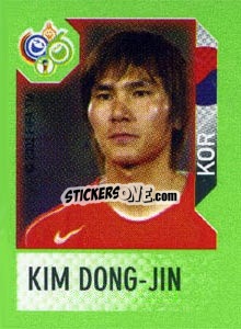 Cromo Kim Dong-Jin - FIFA World Cup Germany 2006. Mini album - Panini