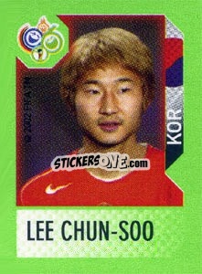 Sticker Lee Chun-Soo - FIFA World Cup Germany 2006. Mini album - Panini