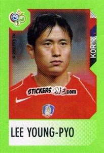 Figurina Lee Young-Pyo - FIFA World Cup Germany 2006. Mini album - Panini