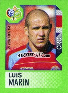 Sticker Luis Marin - FIFA World Cup Germany 2006. Mini album - Panini