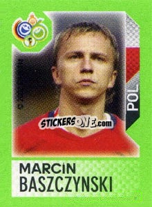 Sticker Marcin Baszczynski - FIFA World Cup Germany 2006. Mini album n. 31 - Panini