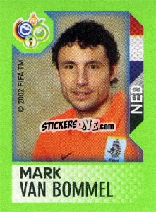 Sticker Mark van Bommel - FIFA World Cup Germany 2006. Mini album n. 134 - Panini