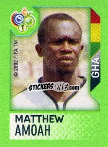 Sticker Matthew Amoah - FIFA World Cup Germany 2006. Mini album - Panini