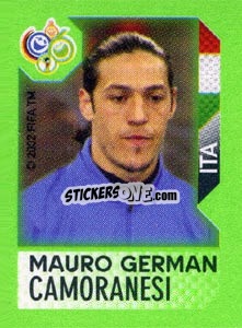 Figurina Mauro German Camoranesi - FIFA World Cup Germany 2006. Mini album - Panini