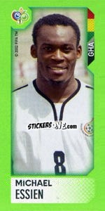 Sticker Michael Essien - FIFA World Cup Germany 2006. Mini album n. 198 - Panini