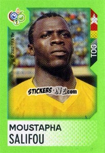 Cromo Moustapha Salifou - FIFA World Cup Germany 2006. Mini album n. 285 - Panini